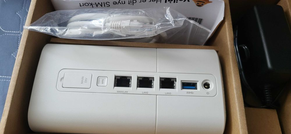 Router 5G Kaon Telenor FA7550, functional in orice retea ca nou la  cutie