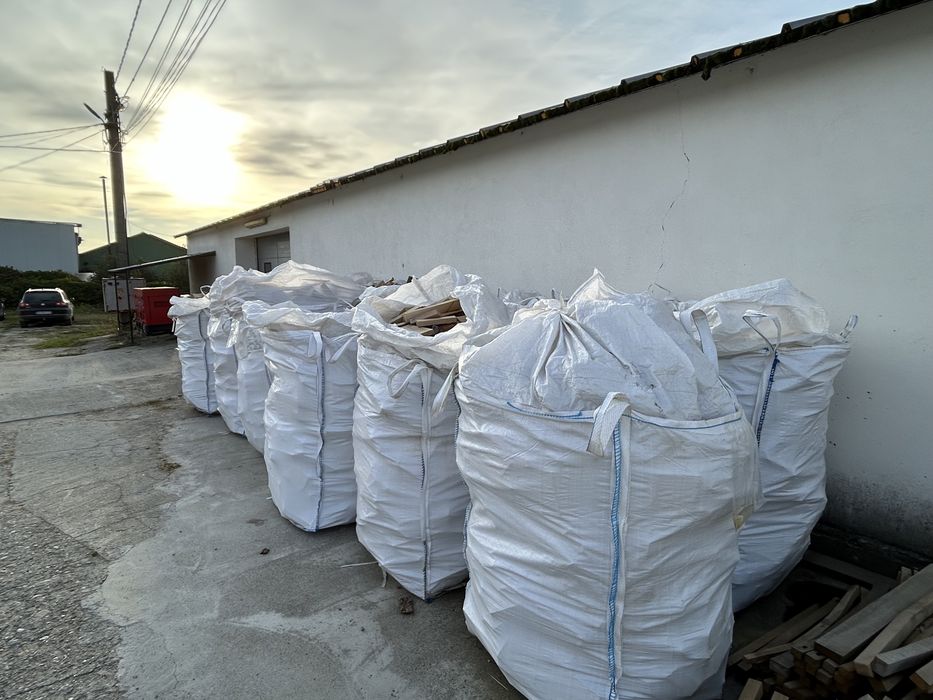 Lemne de foc / stejar si fag uscat la saci Big bagx de 1,5 ster