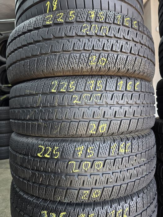 6x 225/75/16C M+S MATADOR Stare excelentă