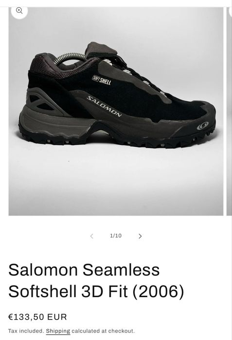 Туристически обувки SALOMON SOFTSHELL 3D FIT. Размер 38.5