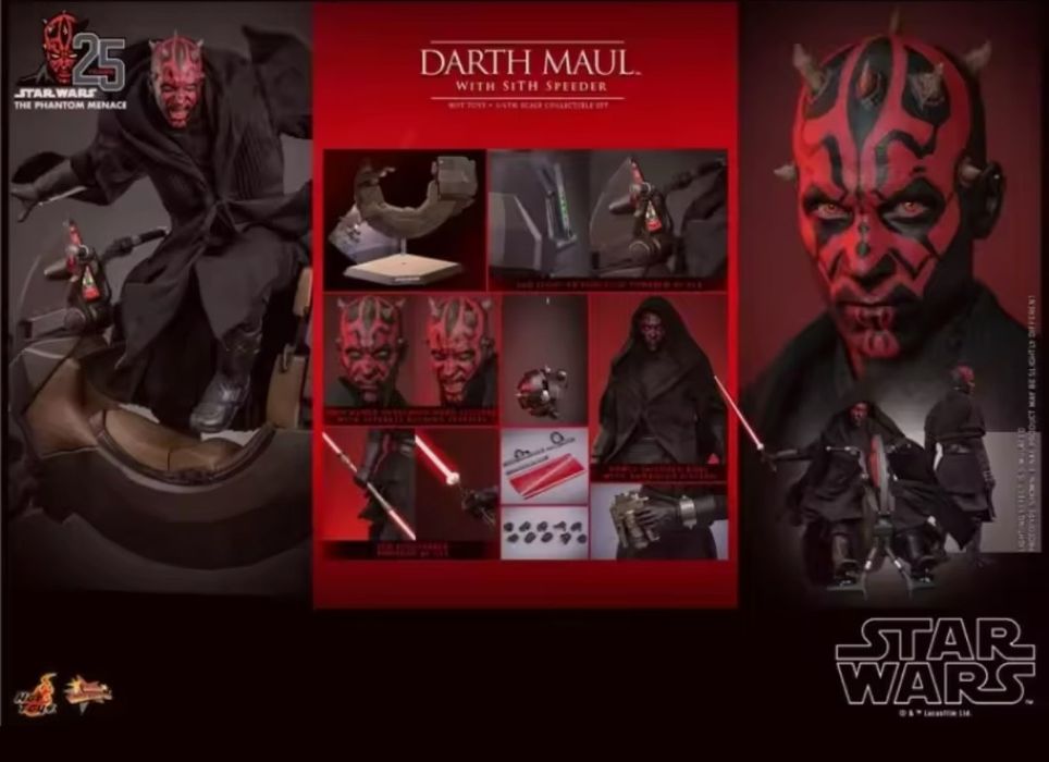 Hot Toys Star Wars: The Phantom Menace MMS748 Darth Maul