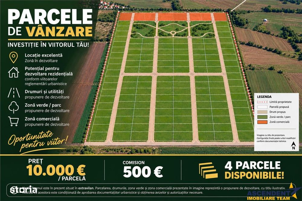 Parcela de teren 503 mp, Bod - Sanpetru