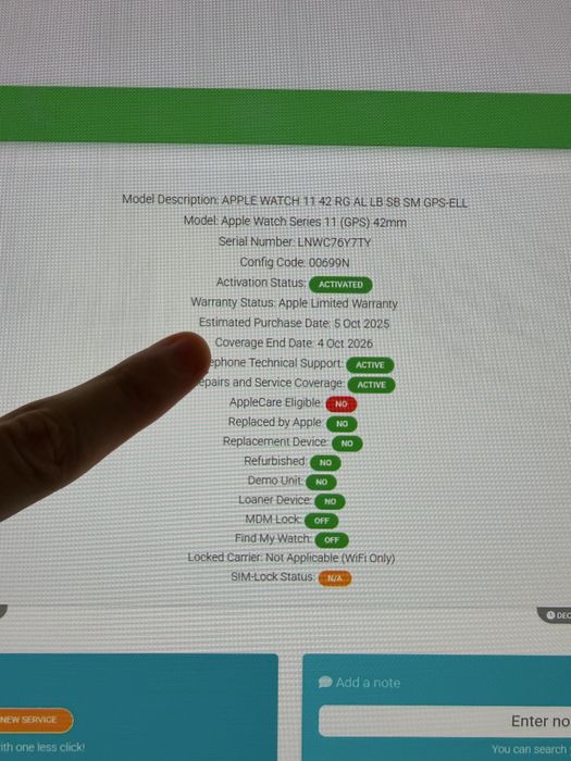 Apple Watch 11 GPS, Rose Gold 42mm, Light Blush Sport Band Garantie