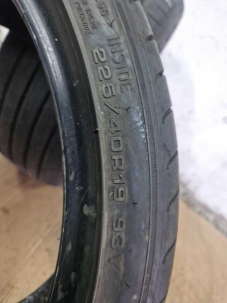 2 Goodyear R19 225/40 летни гуми DOT3419