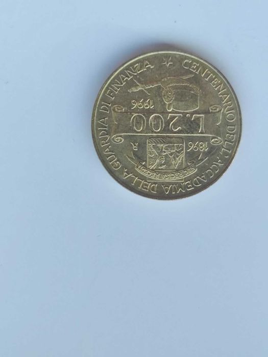 Италиански монети L.200, L.500, L.1000, Franc, Centimes и други