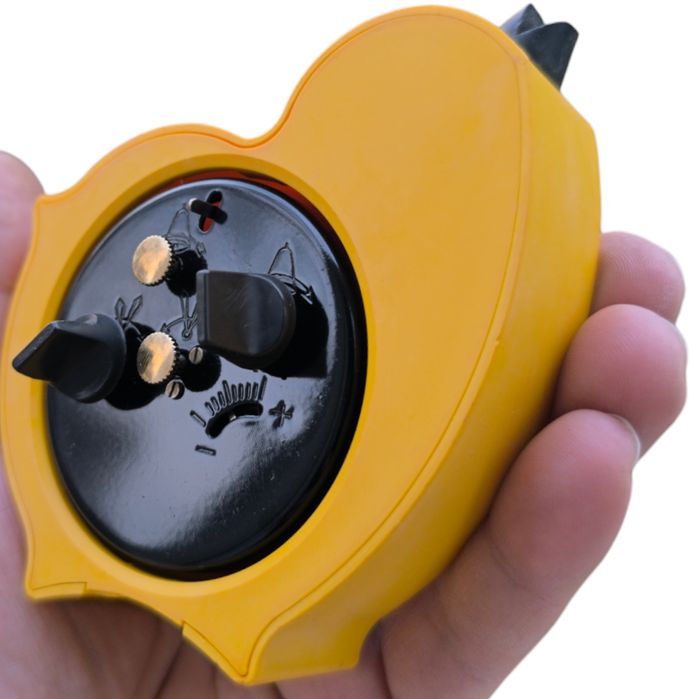 Ретро механичен будилник Slava пиле (обслужен)