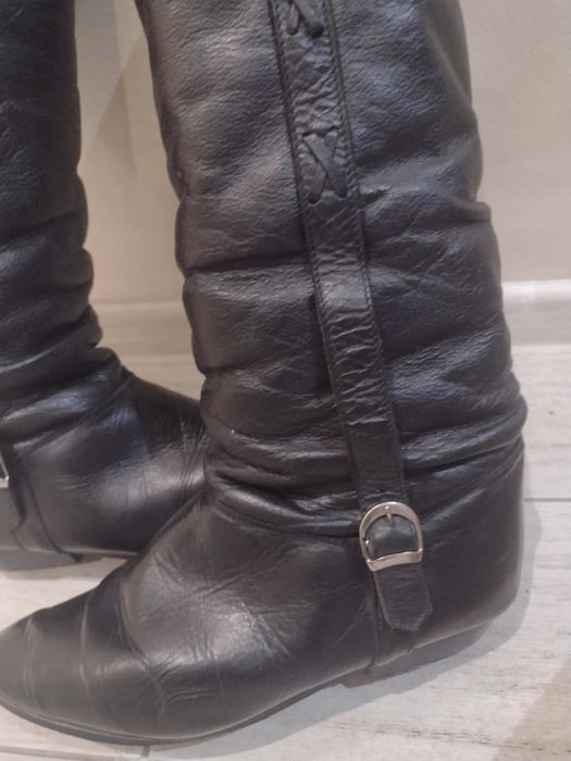 Ботуши естествена кожа ,39номер