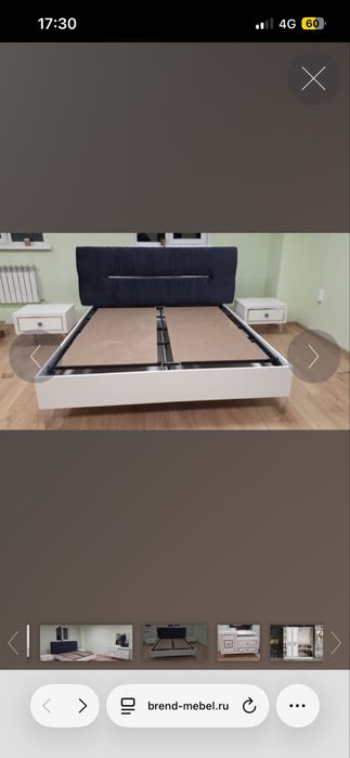 Продам двуспальную кровать.