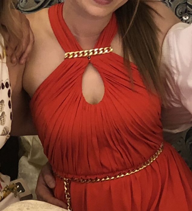 Дълга черна рокля Guess by Marciano