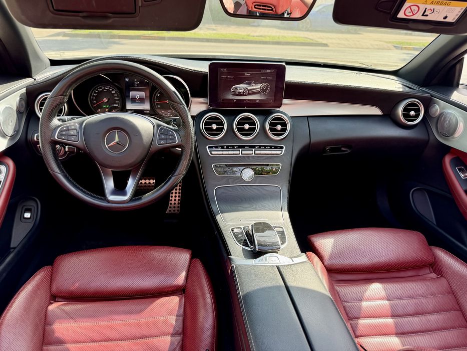 • Mercedes C200 Cabrio / Extra full / Packet Amg • Burmester / Soft Top Visiniu / 4 Matic -- Parc Auto / RATE •