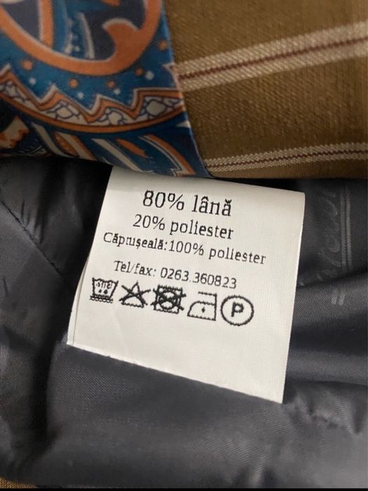 Costum Marecom - marimea 46 (M) 80% lână