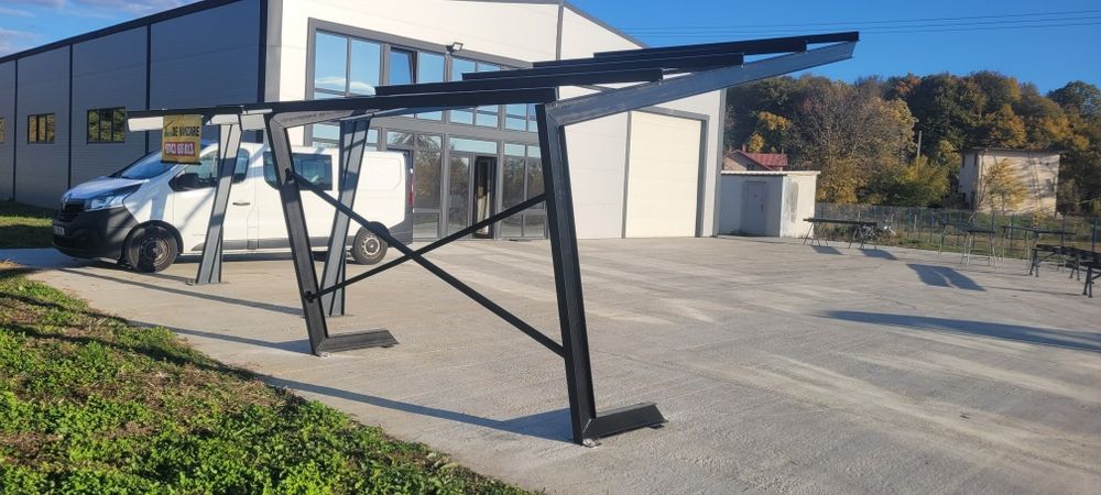 Carport, pergola auto, structura panouri fotovoltaice ,solare