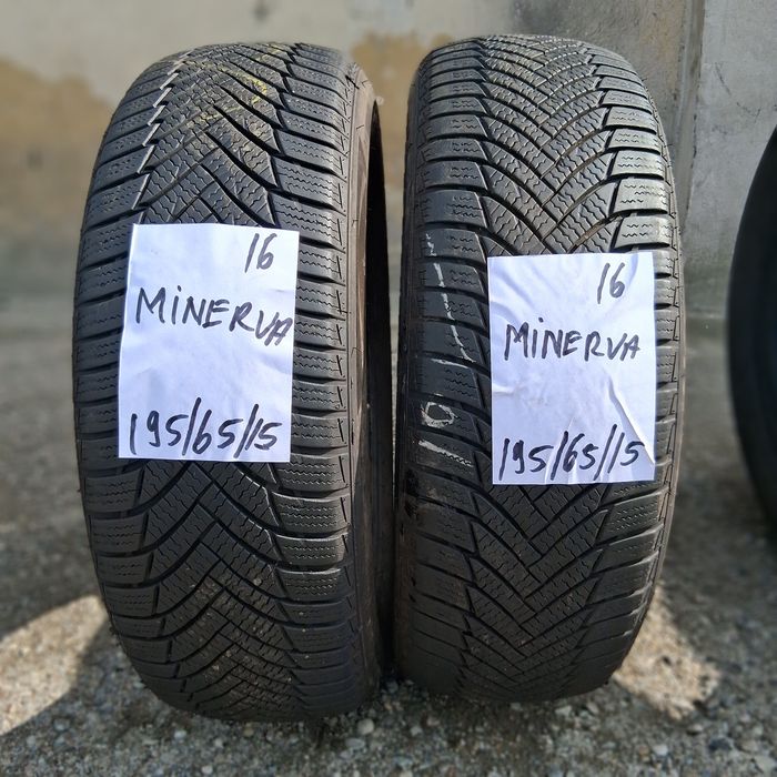 2×195/65/15M+S.MINERVA.Stare excelenta.