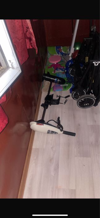 Лодка с электро моторм