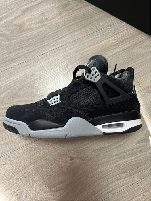 Jordan 4 Negri/Alb – Stare bună