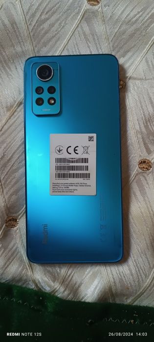 Redmi not 12 pro 8 256 xolati edial dakument karobka ..