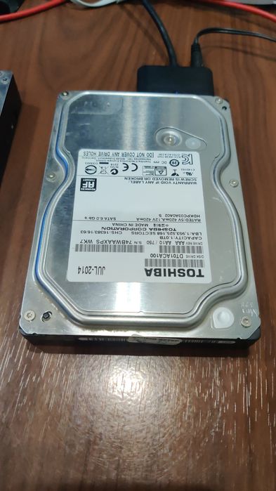 Жесткий диск HDD и SSD
