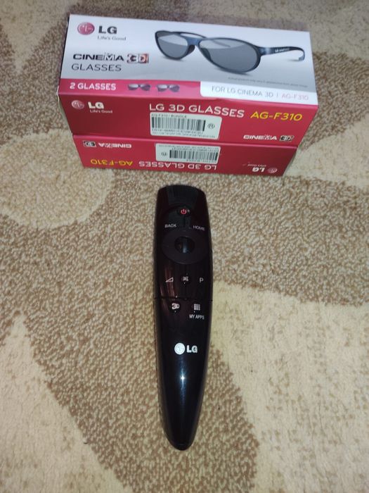Продам пульт от телевизора LG MAGIC  и 3D очки