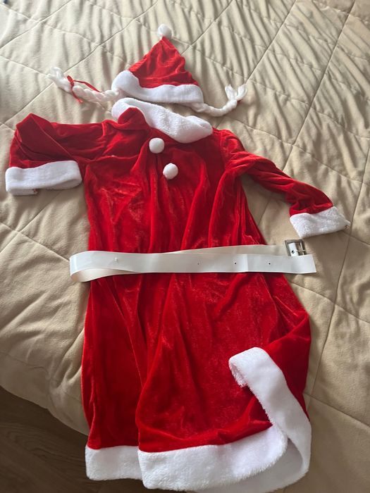 Costumas Mos Craciun 8-10 ani