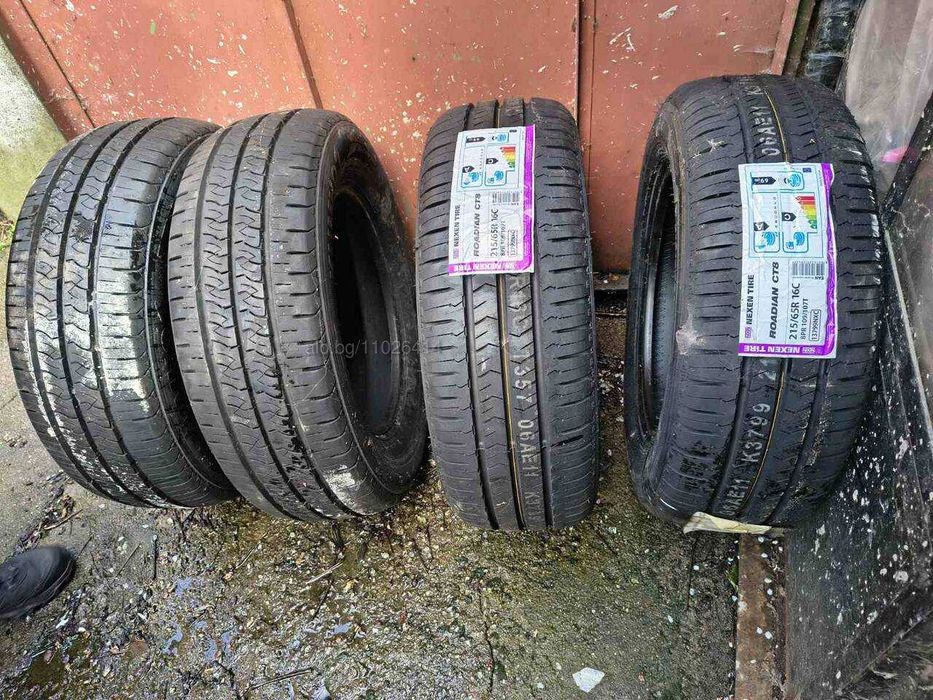 2 броя Гуми НОВИ неупотребявани за бус или ван Nexen Tire Roadian CT8 215/65R 16C 109/107T 8PR