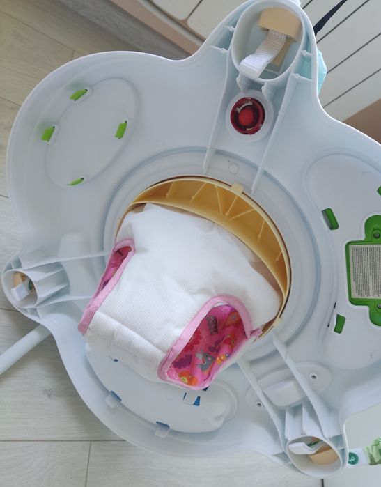 KIKKA BOO бебешко Бънджи на стойка FOREST FUN РОЗОВ