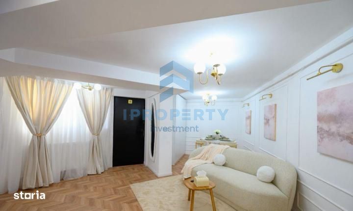 Ap 2 camere vila DOROBANTI. Renovat si mobilat luxos. FARA RISC SEISMI