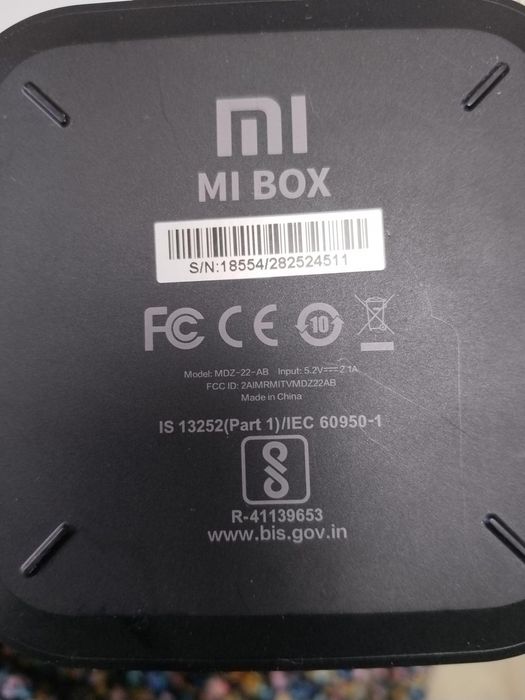 Xiaomi Mi Box S 4K MDZ-22-AB, Android TV