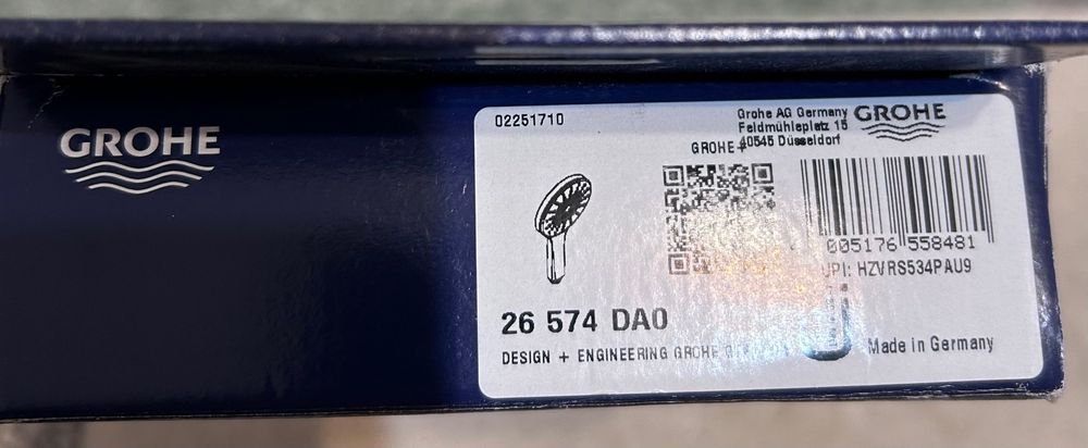 Para de dus Grohe
