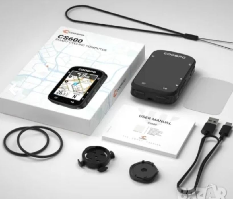 Smart GPS навигация Coospo CS600 Smart
