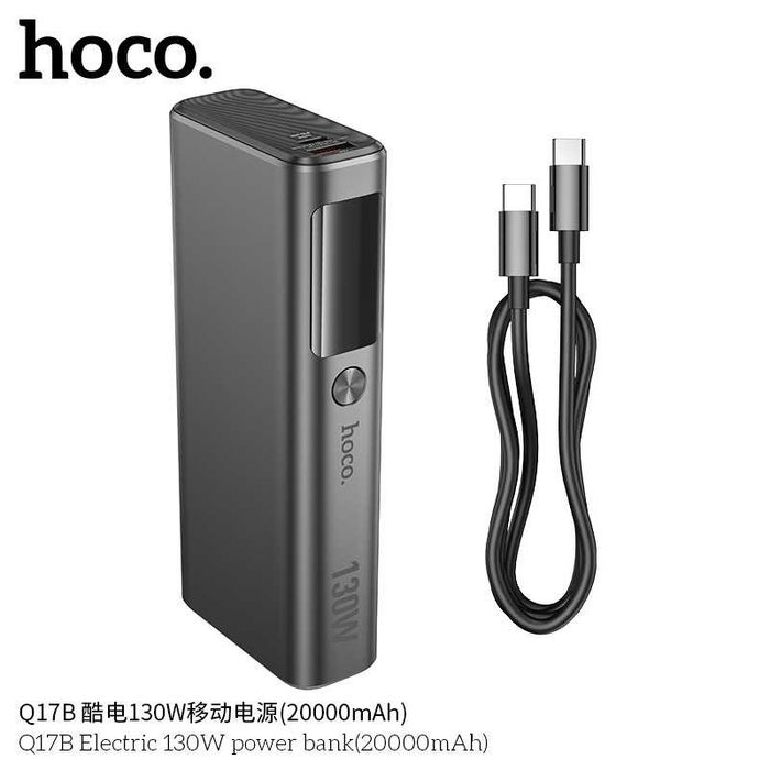 Hoco Q17B PD 130W Power Bank 20000mAh For Laptop/Macbook/Ultrabook