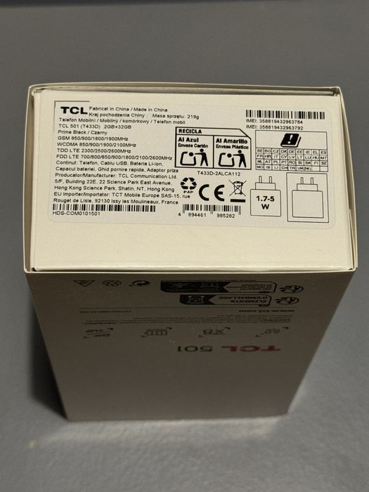 Celular TCL 501 NOU nout