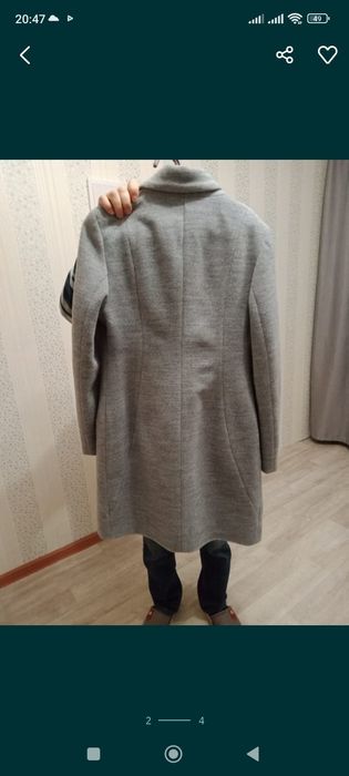 Пальтоо серое хорошее