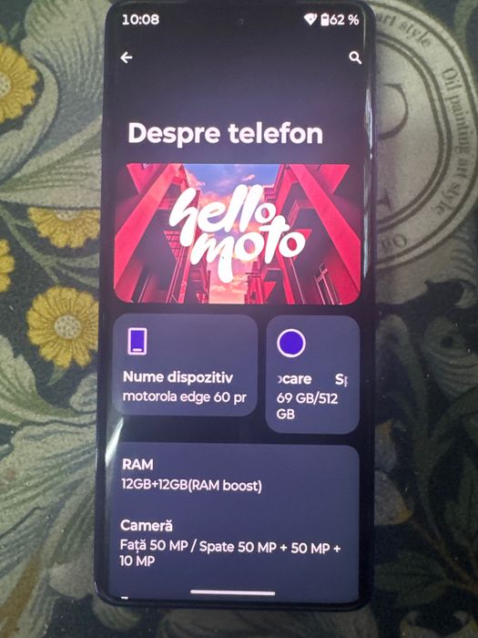 Motorola edge 60 pro în garanție