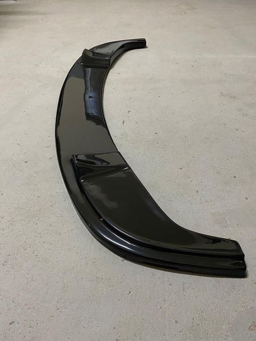 Преден лип спойлер за бмв е60 е61 м тех / добавка за предна броня / bmw e60 e61 m tech lip / нож