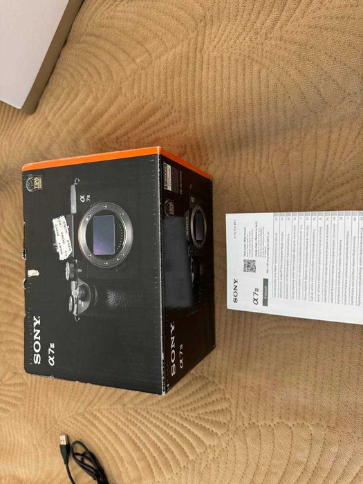 Камера Sony a7iii меню на русском в отличном состоянии + клетка