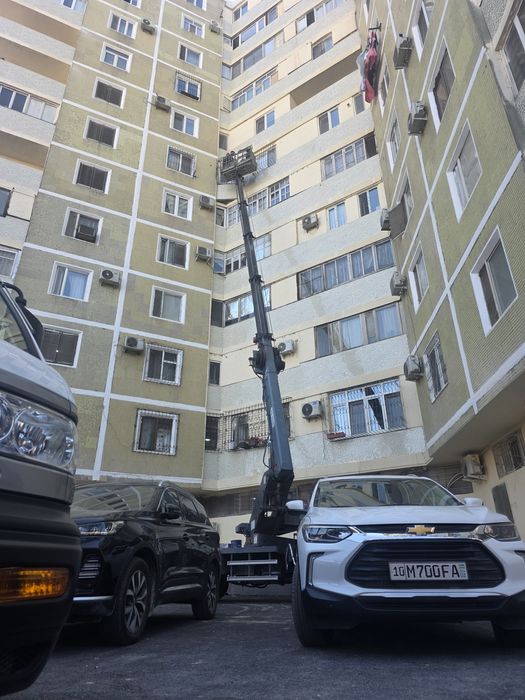 Аренда автовышки, почасовая оплата, по желанию клиента