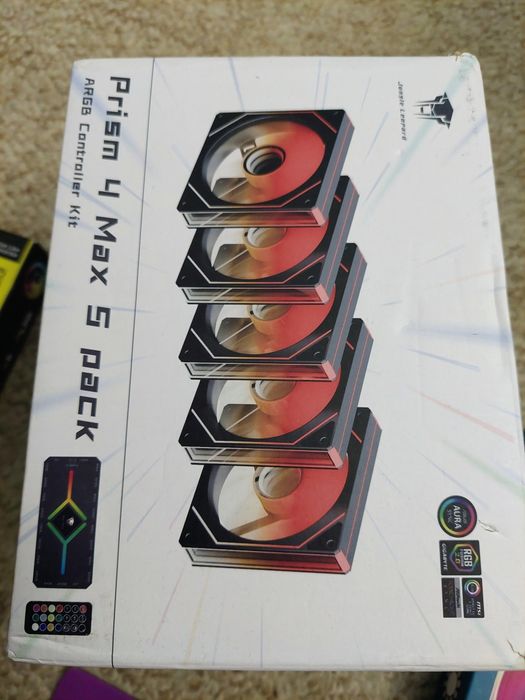 Cooler PC: Corsair, Cooler Master, Aura Synk, RGB