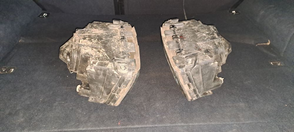 Линзованые фары от ауди 100 с4