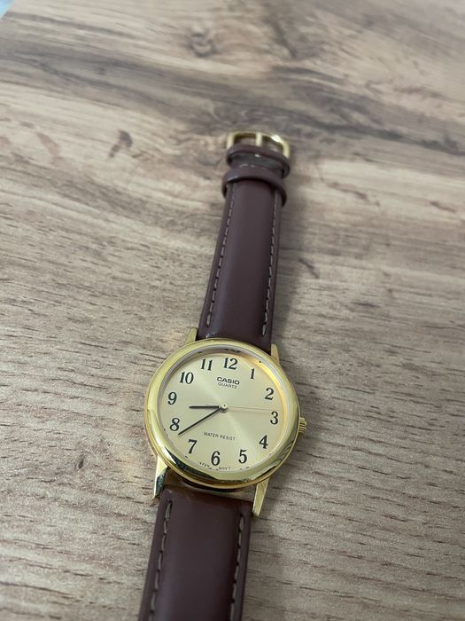 Винтажные часы Casio латунь