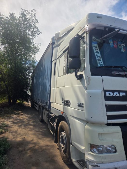 DAF XF 105 в сцепке