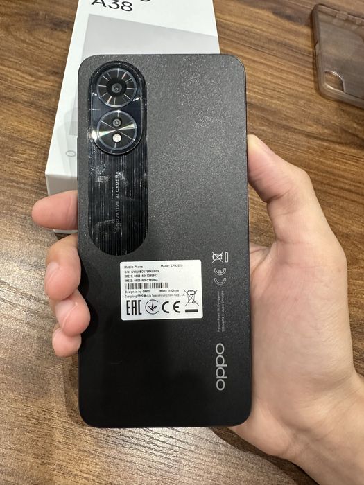 OPPO A38 цвет чёрный
