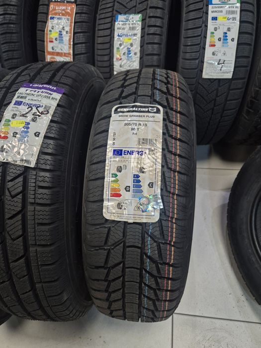 4бр Зимни Джипови Гуми 205/70/15 96T General 25г. 2 те  Чисто Нови