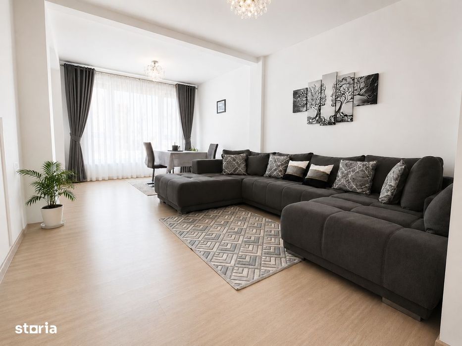 Apartament 3 camere cu gradină, bloc nou, Rădăuți