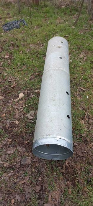 Tubulatura aer cald pentru centrală.