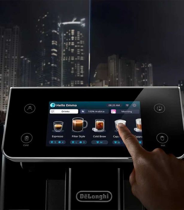 Kофемашина DeLonghi ECAM630.75.TSM PrimaDonna Aromatic