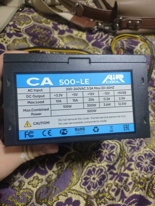 Блок питания Air Cool CA 500-LE (500W)