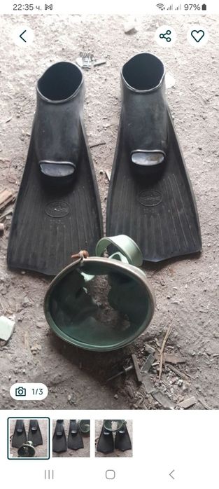 Детски  плавници  за деца  32 34 номер използвани малко