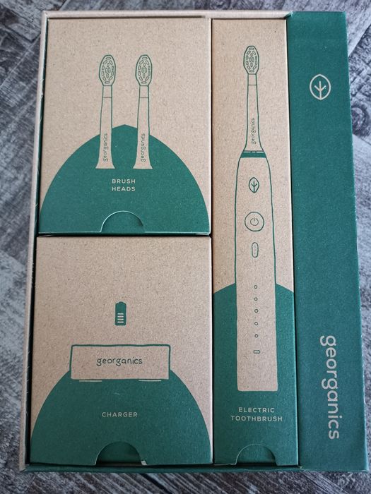 Чисто нова електрическа четка за зъби на Georganics