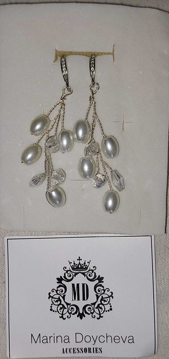 РАЗПРОДАЖБА Обеци и гердани, нови, уникални