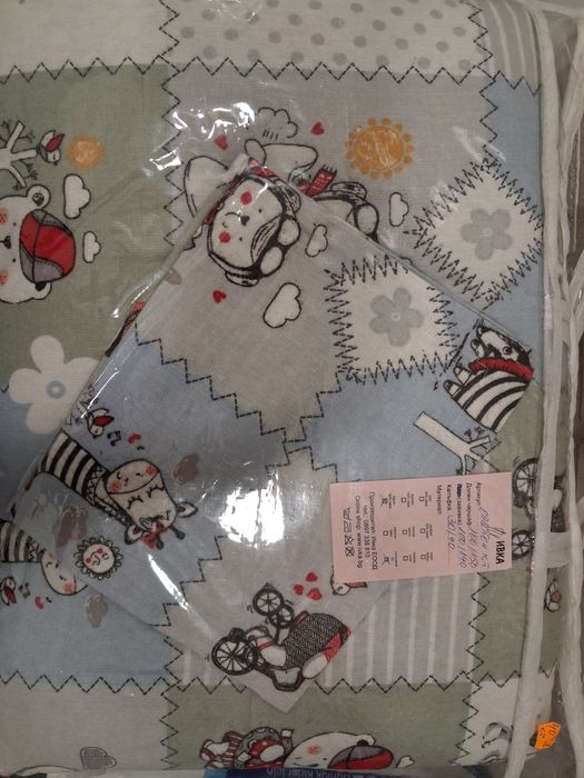 Олекотен комплект за детско легло